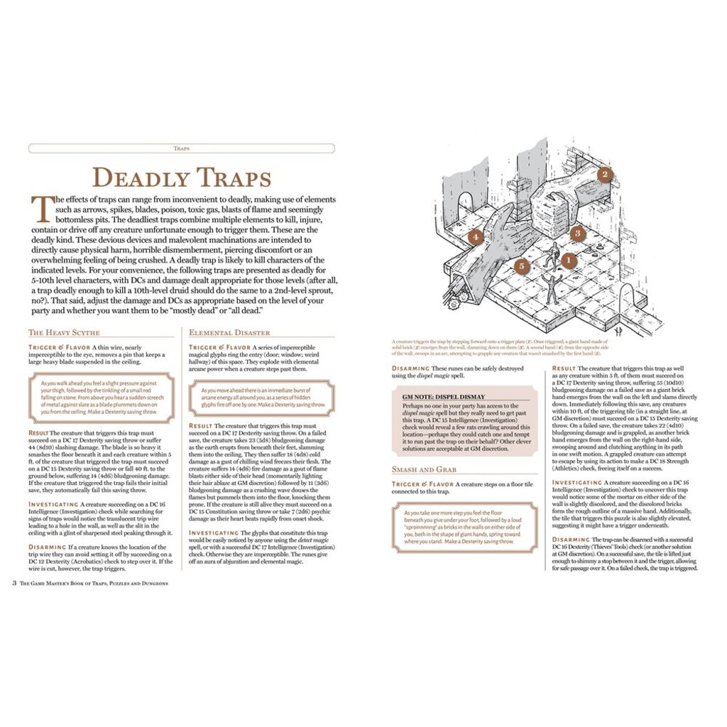 MEDIA LAB BOOKS GAME MASTER'S BOOK OF TRAPS, PUZZLES, AND DUNGEONS HB ASHWORTH