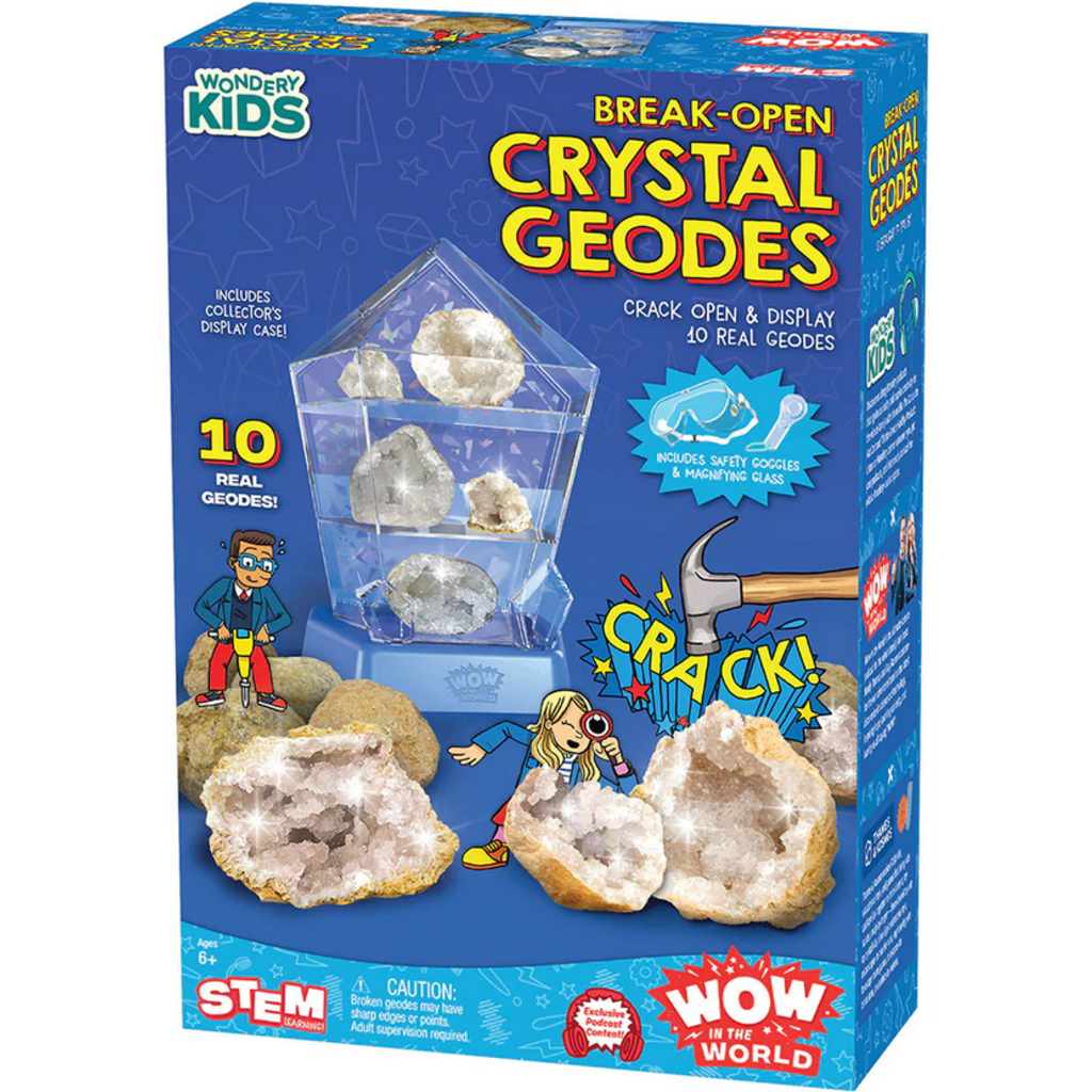 WOW IN THE WORLD WOW IN THE WORLD: BREAK OPEN CRYSTAL GEODES*