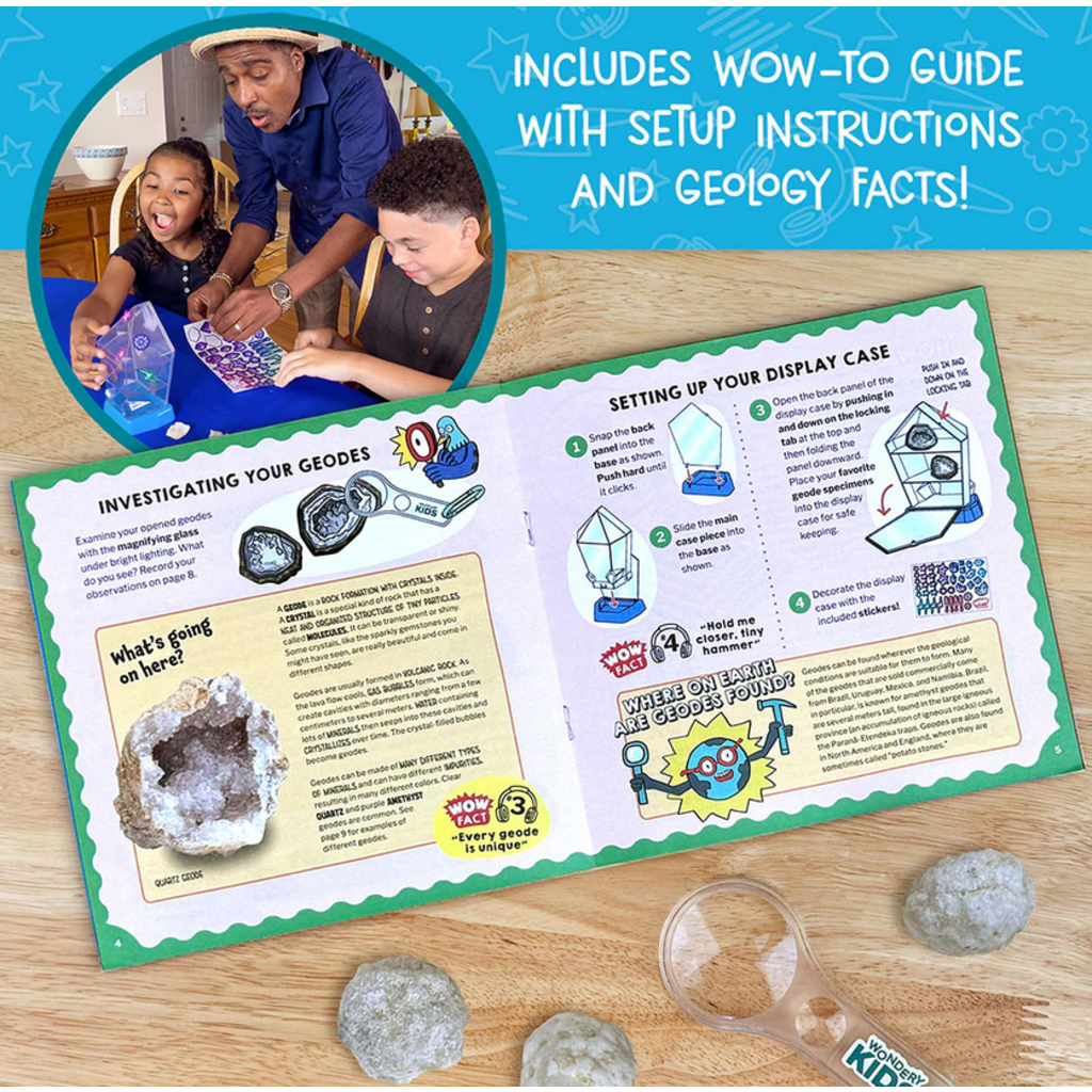 WOW IN THE WORLD WOW IN THE WORLD: BREAK OPEN CRYSTAL GEODES*