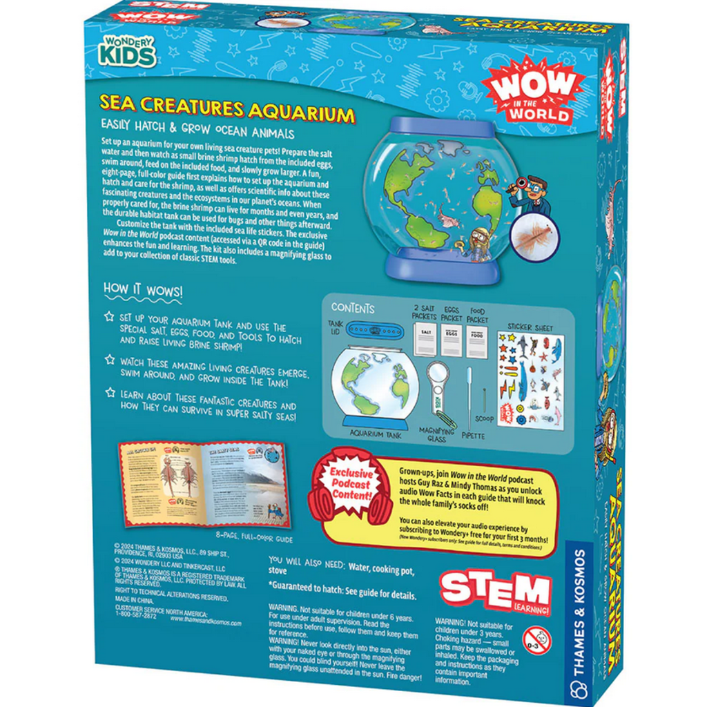 WOW IN THE WORLD WOW IN THE WORLD: SEA CREATURES AQUARIUM
