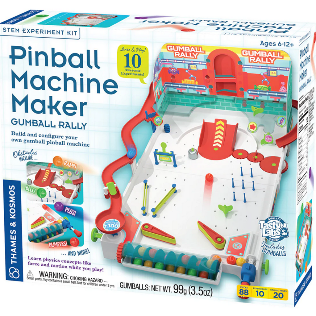 THAMES & KOSMOS PINBALL MACHINE MAKER: GUMBALL RALLY