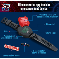 SPY LABS SPY LABS: 9-IN-1 SPY WATCH*