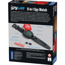 SPY LABS SPY LABS: 9-IN-1 SPY WATCH*