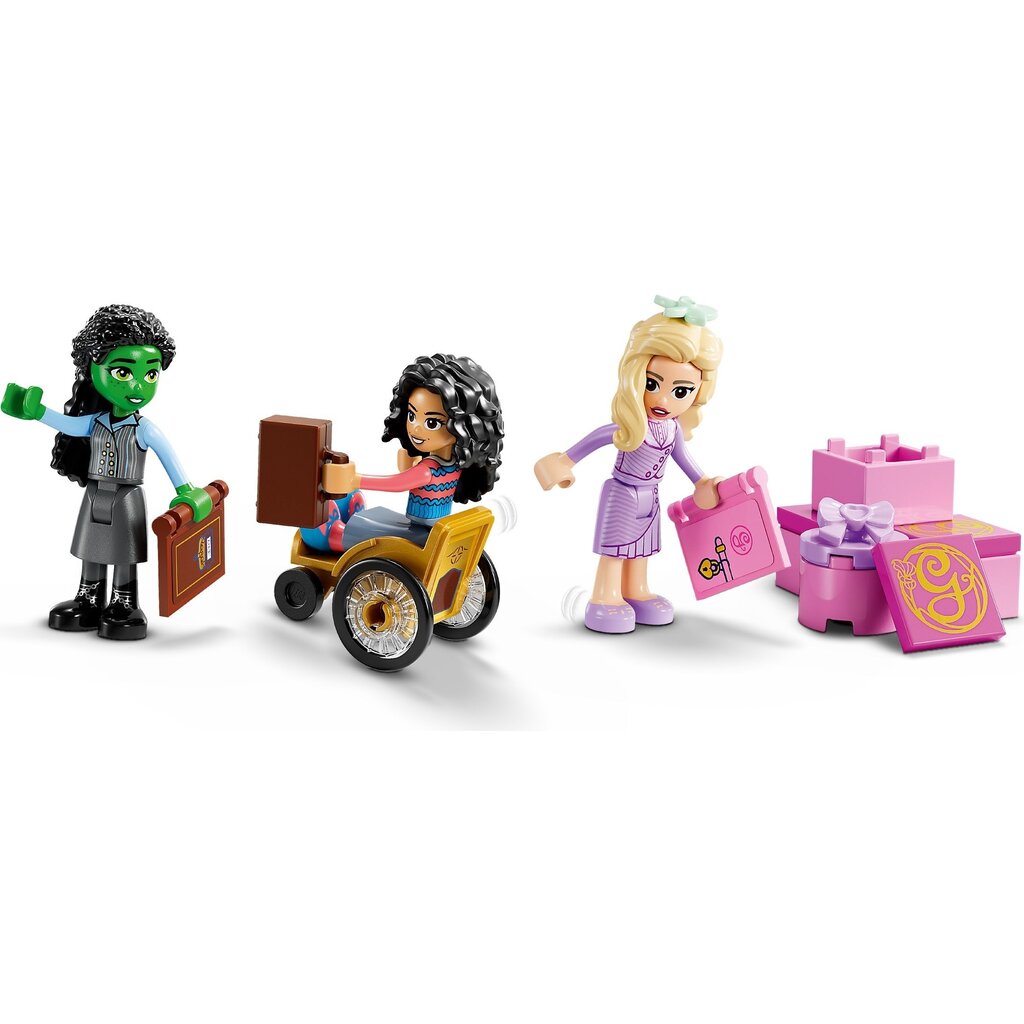 LEGO GLINDA, ELPHABA & NESSAROSE AT SHIZ UNIVERSITY