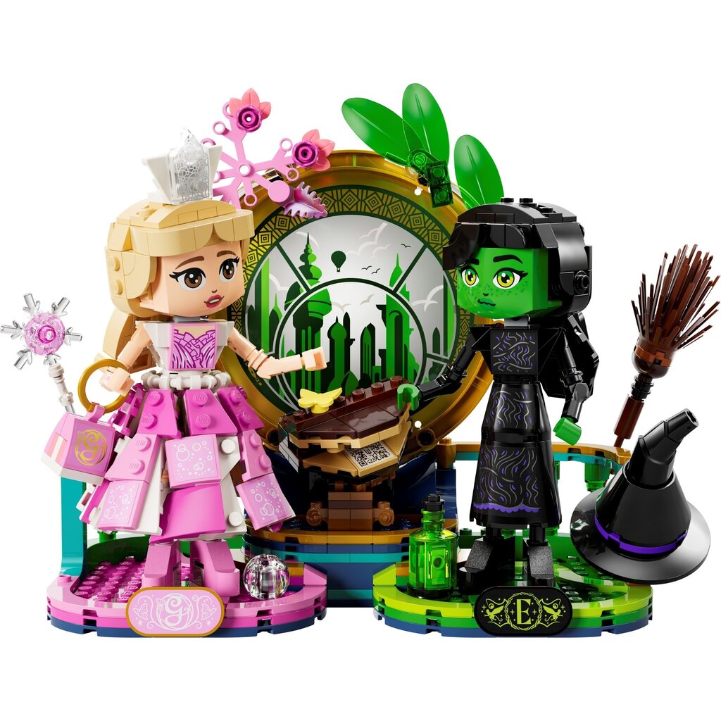 LEGO ELPHABA & GLINDA FIGURES