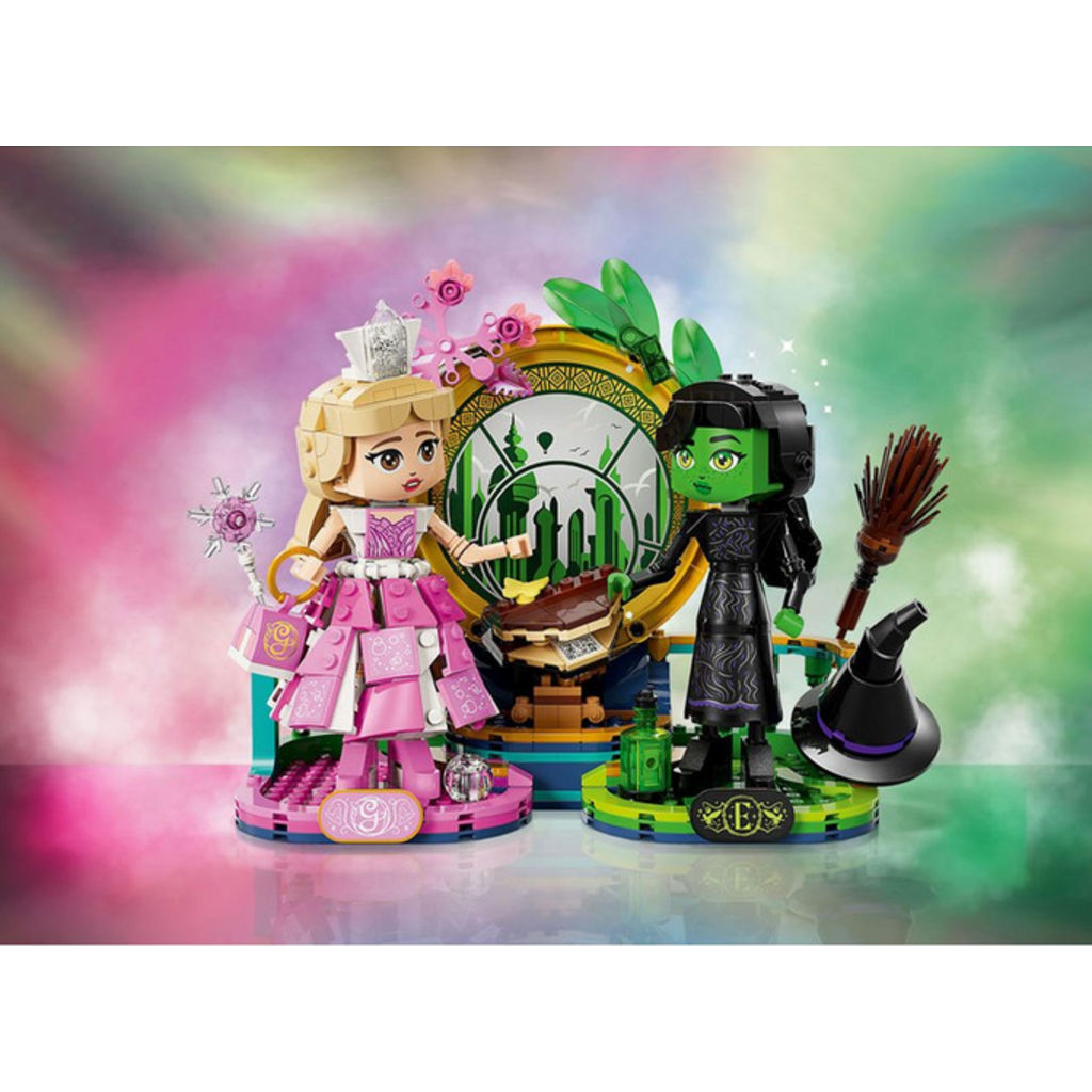 LEGO ELPHABA & GLINDA FIGURES