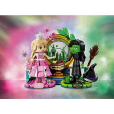 LEGO ELPHABA & GLINDA FIGURES