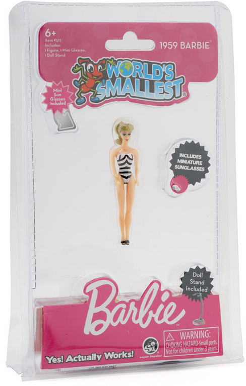 WORLDS SMALLEST 1959 BARBIE THE TOY STORE