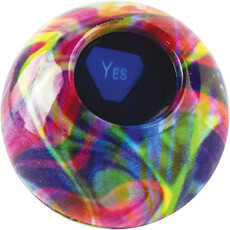 WORLDS SMALLEST MAGIC 8 BALL TIE-DYE