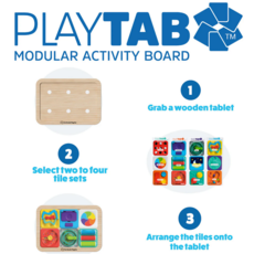PLAYTAB PLAYTAB MODULAR ACTIVITY BOARD
