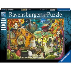RAVENSBURGER USA HAPPY HALLOWEEN 1000 PC PUZZLE