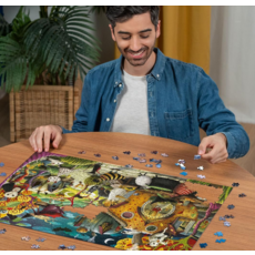 RAVENSBURGER USA HAPPY HALLOWEEN 1000 PC PUZZLE