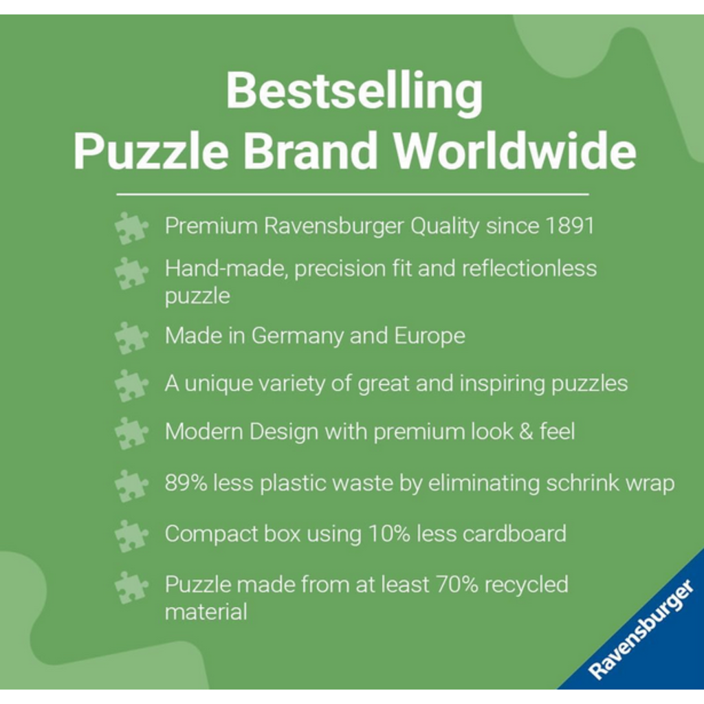 RAVENSBURGER USA HAPPY HALLOWEEN 1000 PC PUZZLE