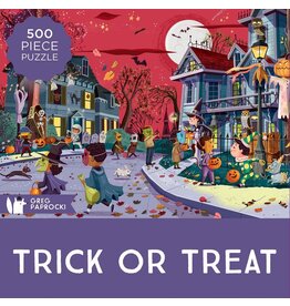 GIBBS SMITH TRICK OR TREAT 500 PC PUZZLE