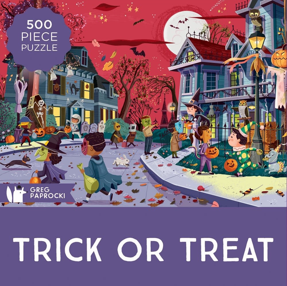 TRICK OR TREAT 500 PC PUZZLE