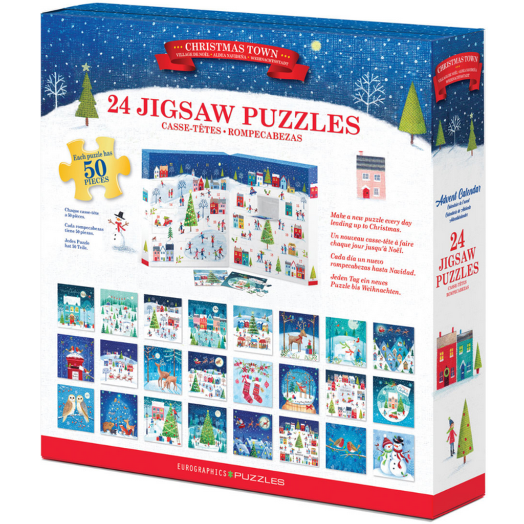 RAVENSBURGER USA CHRISTMAS ADVENT CALENDAR PUZZLE