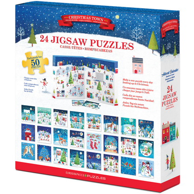 RAVENSBURGER USA CHRISTMAS ADVENT CALENDAR PUZZLE