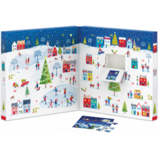 RAVENSBURGER USA CHRISTMAS ADVENT CALENDAR PUZZLE