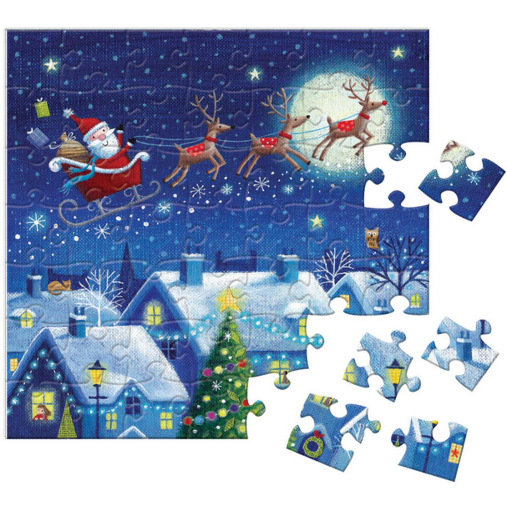 RAVENSBURGER USA CHRISTMAS ADVENT CALENDAR PUZZLE