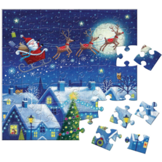 RAVENSBURGER USA CHRISTMAS ADVENT CALENDAR PUZZLE