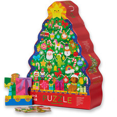 CROCODILE CREEK CHRISTMAS TREE 24 PC PUZZLE