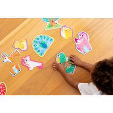 CROCODILE CREEK LET'S BEGIN 2 PC PUZZLE UNICORN