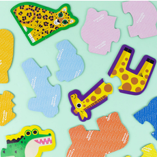 CROCODILE CREEK LET'S BEGIN 2 PC PUZZLE JUNGLE