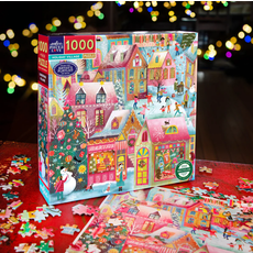 EEBOO HOLIDAY VILLAGE 1000 PC PUZZLE