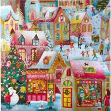 EEBOO HOLIDAY VILLAGE 1000 PC PUZZLE