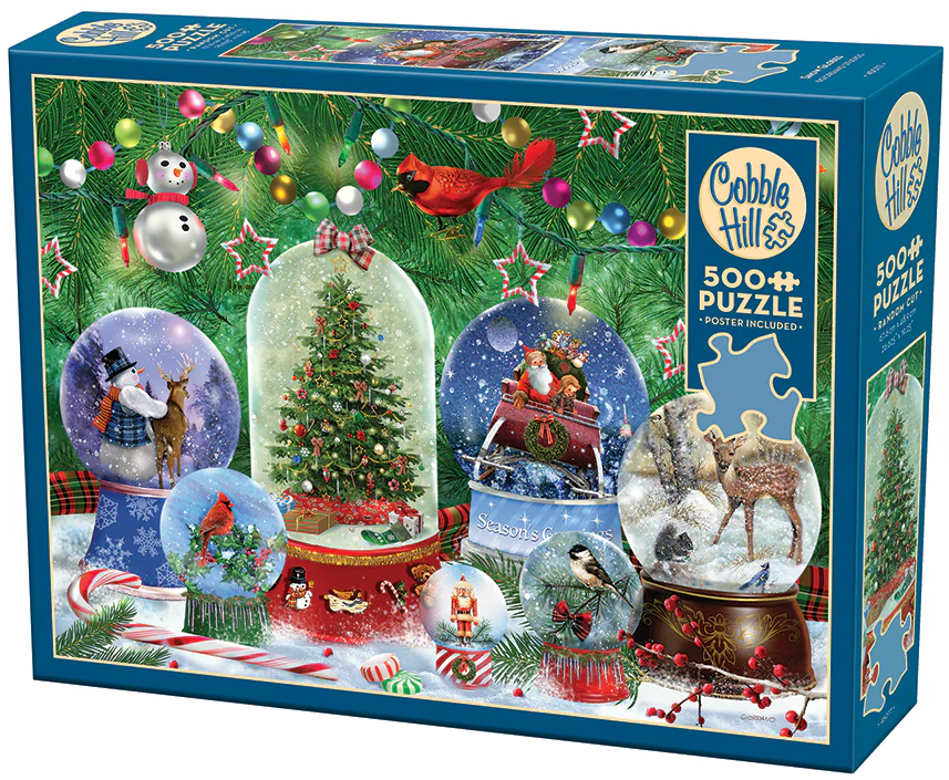 SNOW GLOBES 500 PC PUZZLE