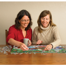 COBBLE HILL SNOW GLOBES 500 PC PUZZLE