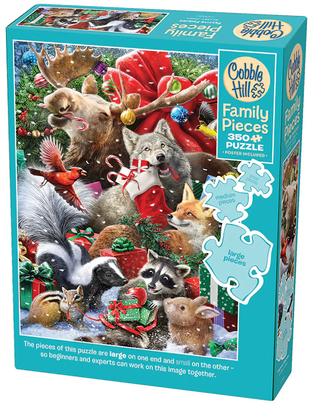 FESTIVE FRIENDS FAMILY 350 PC PUZZLE