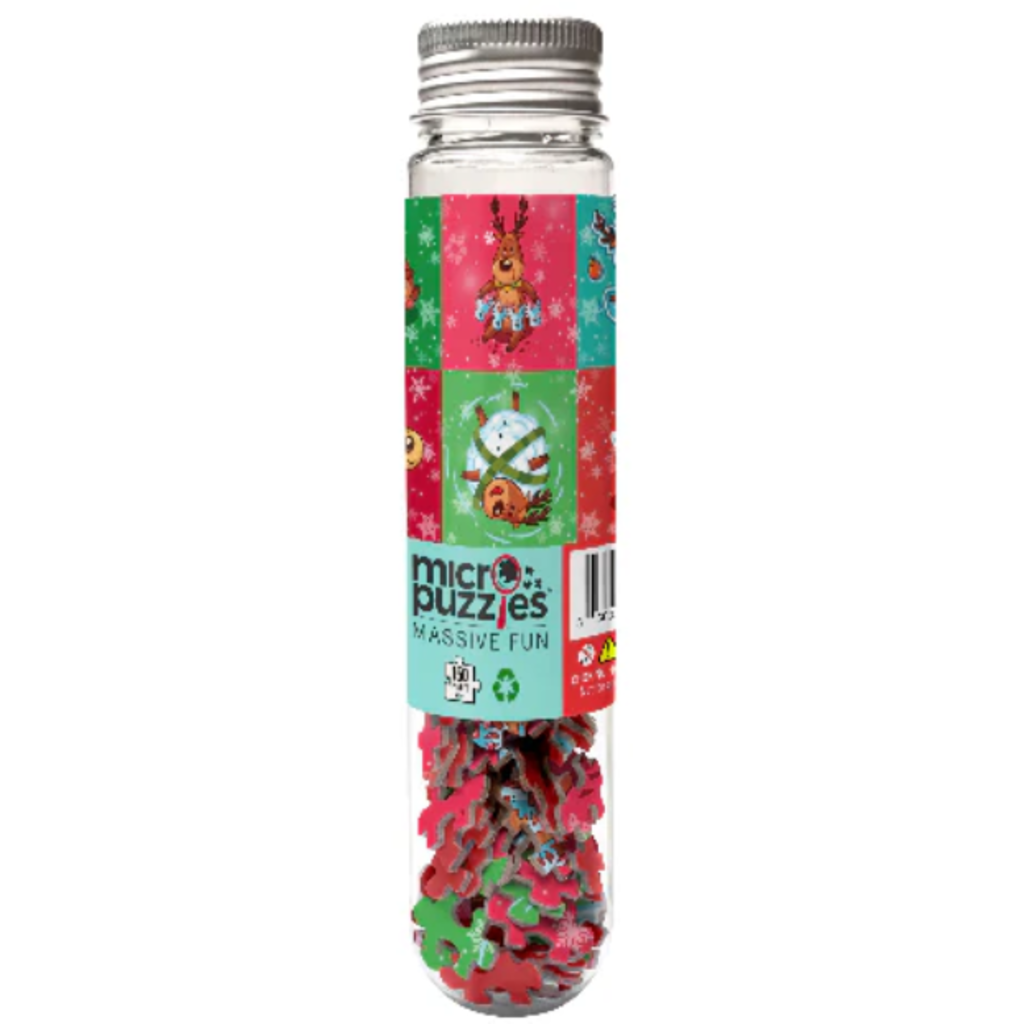 MICRO PUZZLES HOLIDAY REINDEER GAMES 150 PC MICROPUZZLES