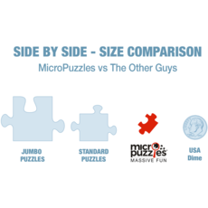 MICRO PUZZLES HOLIDAY REINDEER GAMES 150 PC MICROPUZZLES