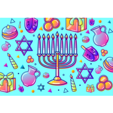 MICRO PUZZLES HANUKKAH FESTIVAL OF LIGHTS 150 PC MICROPUZZLES