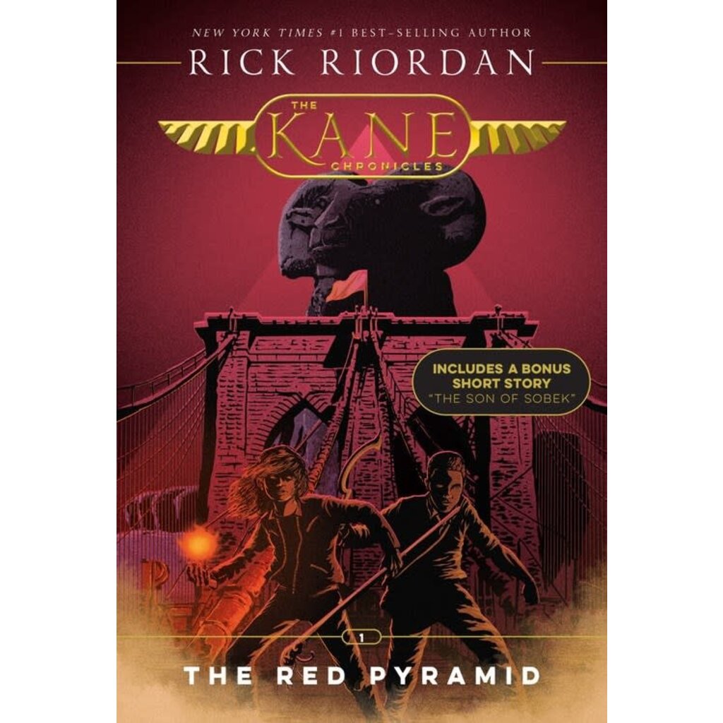 DISNEY HYPERION KANE CHRONICLES 1 RED PYRAMID PB RIORDAN