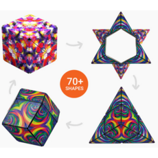 FUN IN MOTION SHASHIBO MAGNETIC PUZZLE CUBE ARTIST SERIES