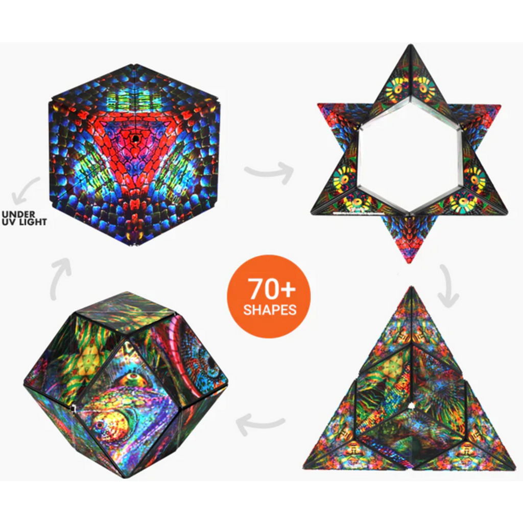 FUN IN MOTION SHASHIBO MAGNETIC PUZZLE CUBE ARTIST SERIES