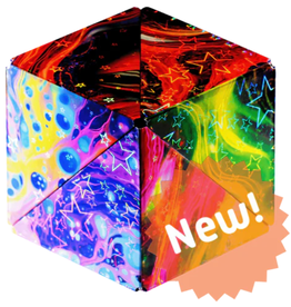 FUN IN MOTION SHASHIBO MAGNETIC PUZZLE CUBE HOLOGRAPHIC SERIES