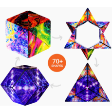 FUN IN MOTION SHASHIBO MAGNETIC PUZZLE CUBE HOLOGRAPHIC SERIES