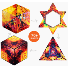 FUN IN MOTION SHASHIBO MAGNETIC PUZZLE CUBE HOLOGRAPHIC SERIES