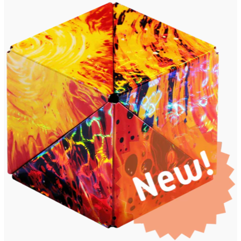 FUN IN MOTION SHASHIBO MAGNETIC PUZZLE CUBE HOLOGRAPHIC SERIES
