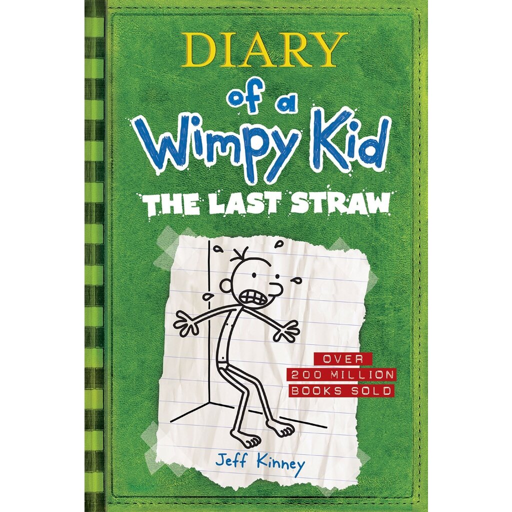 ABRAMS BOOKS DIARY OF A WIMPY KID 3 LAST STRAW HB KINNEY
