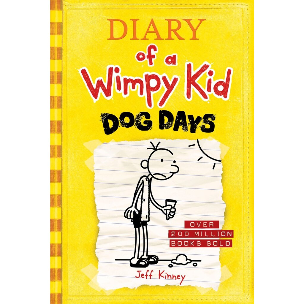 ABRAMS BOOKS DIARY OF A WIMPY KID 4 DOG DAYS HB KINNEY