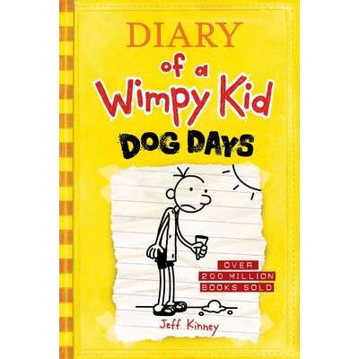 ABRAMS BOOKS DIARY OF A WIMPY KID 4 DOG DAYS HB KINNEY
