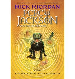 DISNEY HYPERION PERCY JACKSON OLYMPIANS 4 BATTLE OF LABYRINTH PB RIORDAN