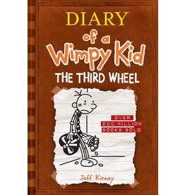 ABRAMS BOOKS DIARY OF A WIMPY KID 7 THIRD WHEEL HB KINNEY