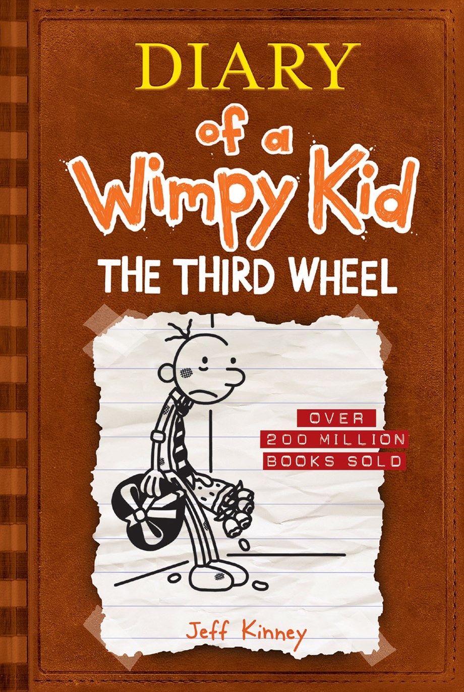 DIARY OF A WIMPY KID 7 THIRD WHEEL HB KINNEY