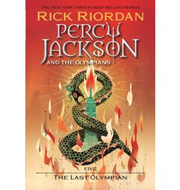 DISNEY HYPERION PERCY JACKSON OLYMPIANS 5 LAST OLYMPIAN PB RIORDAN