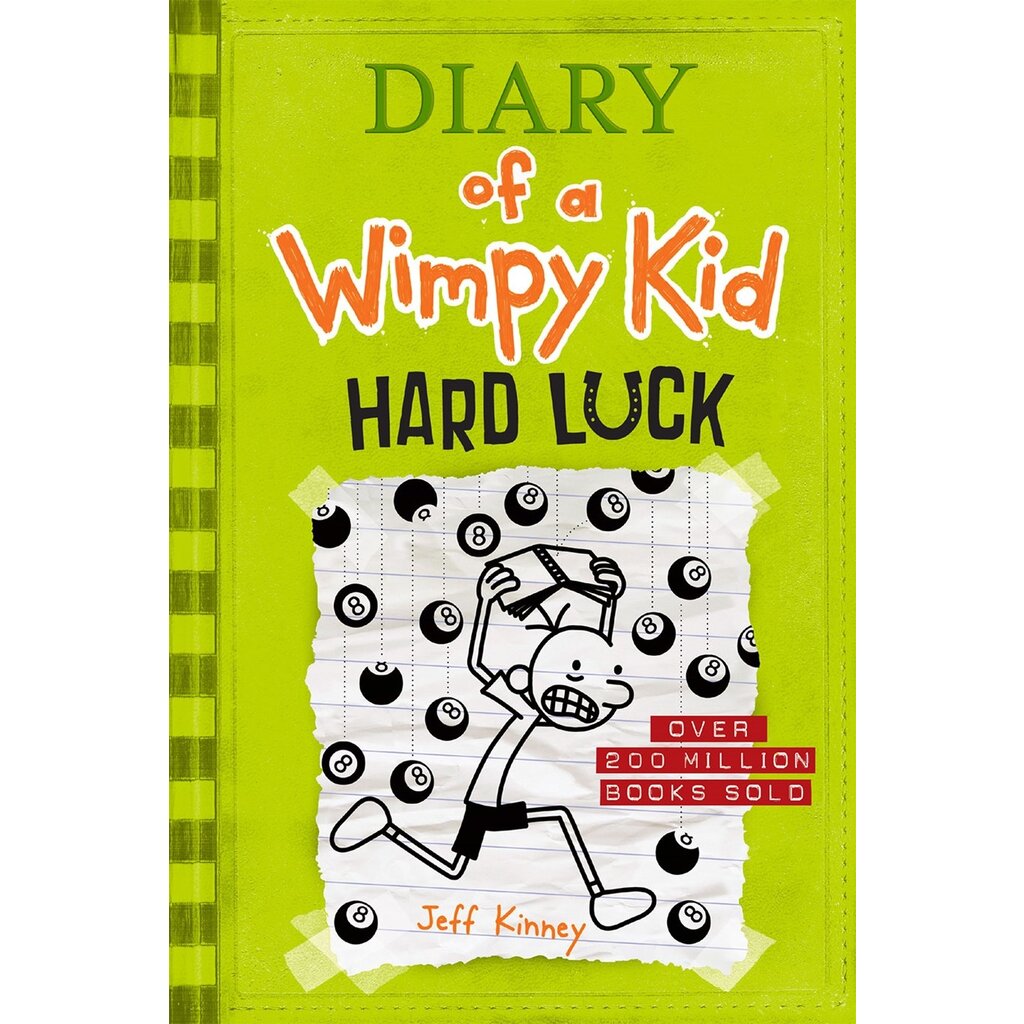 ABRAMS BOOKS DIARY OF A WIMPY KID 8 HARD LUCK HB KINNEY